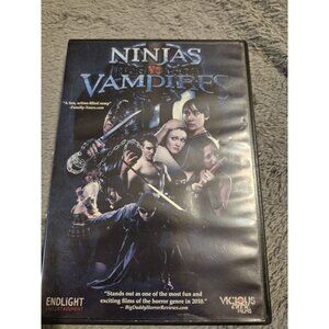 Ninjas vs. Vampires DVD Region 1 Movie ~ 2011 Horror ~ Rare OOP